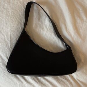Rachel Zoe Sleek Black Shoulder Bag